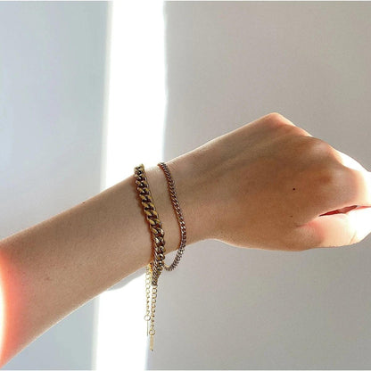 [Royal Vicky]Jean Gold Chain Bracelet