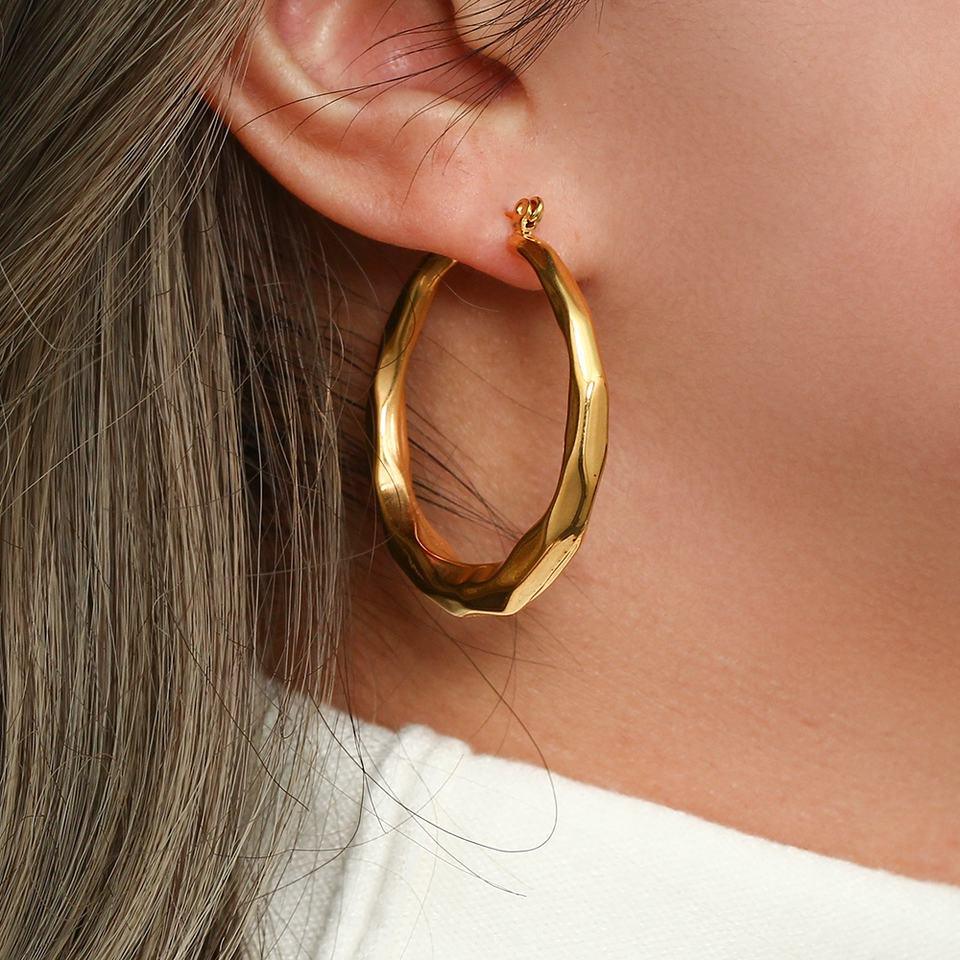 [Royal Vicky]Aire Hoop Earrings