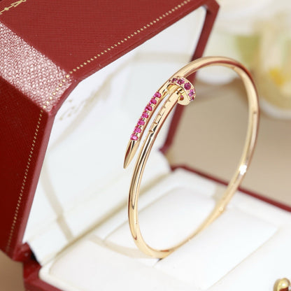 [Vicky Jewelry]JUSTE BRACELET 2.5MM DIAMONDS NEW