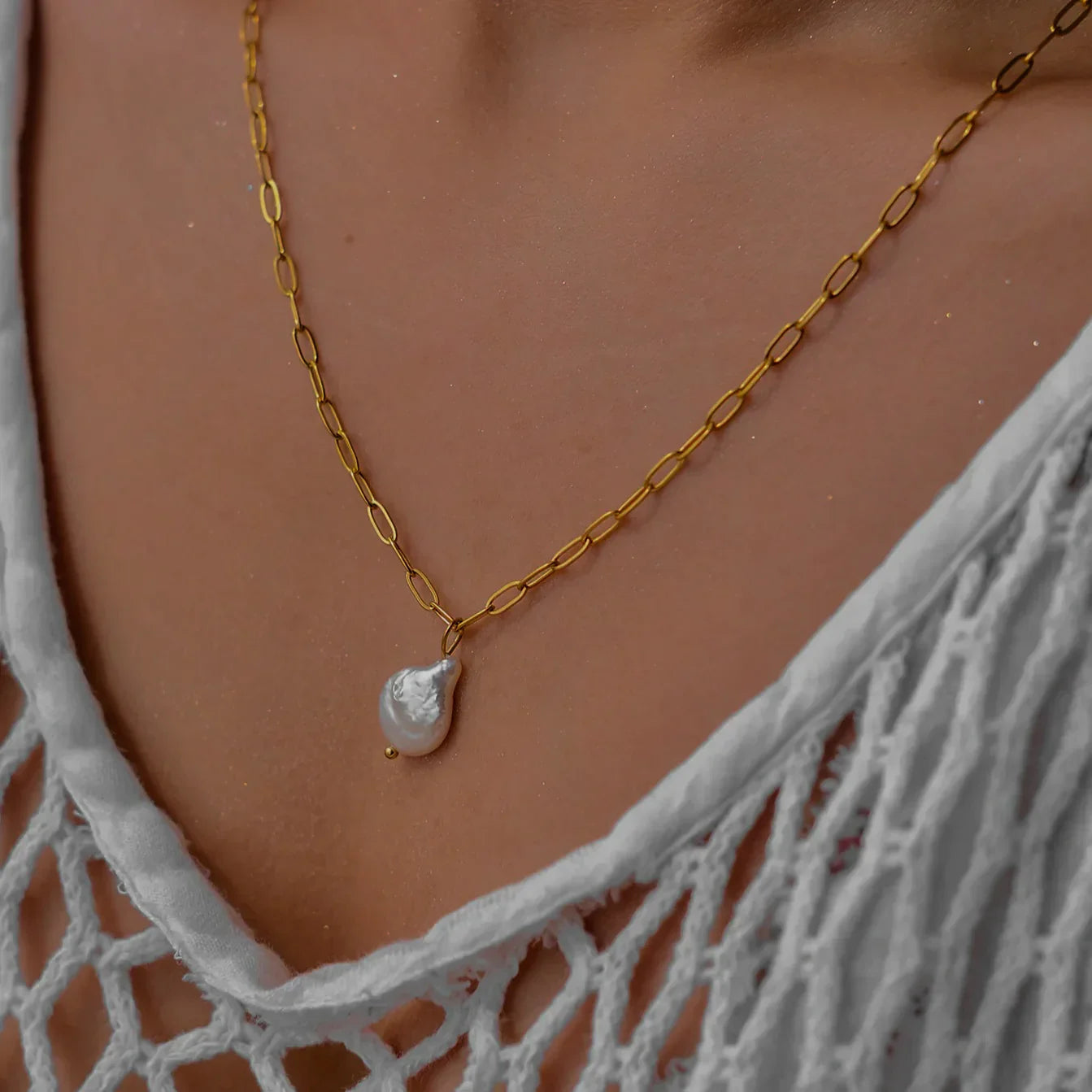 [Royal Vicky]Angelica Freshwater Pearl Necklace