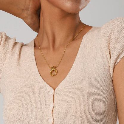 [Royal Vicky]Anastasia Gold Necklace