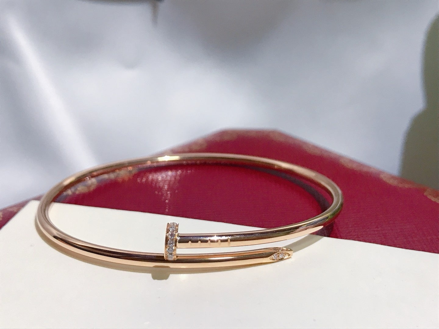 [Vicky]JUSTE BRACELET 2.5MM DIAMONDS