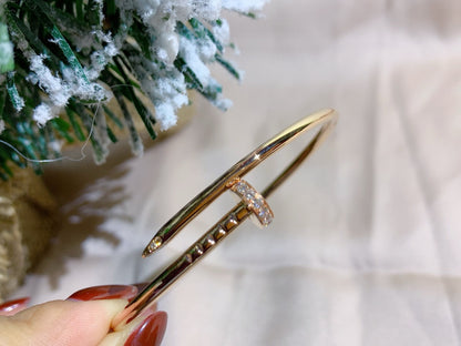 [Vicky]JUSTE BRACELET 2.5MM DIAMONDS