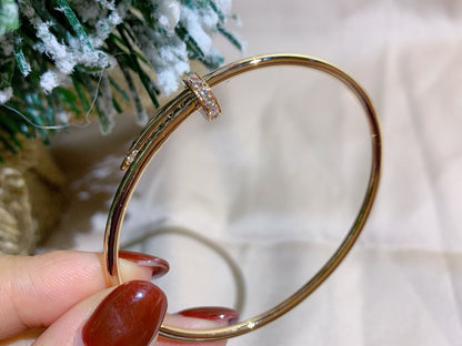 [Vicky]JUSTE BRACELET 2.5MM DIAMONDS