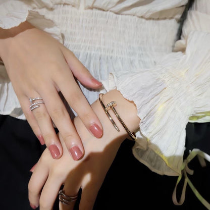 [Vicky]JUSTE BRACELET 3.5MM DIAMONDS