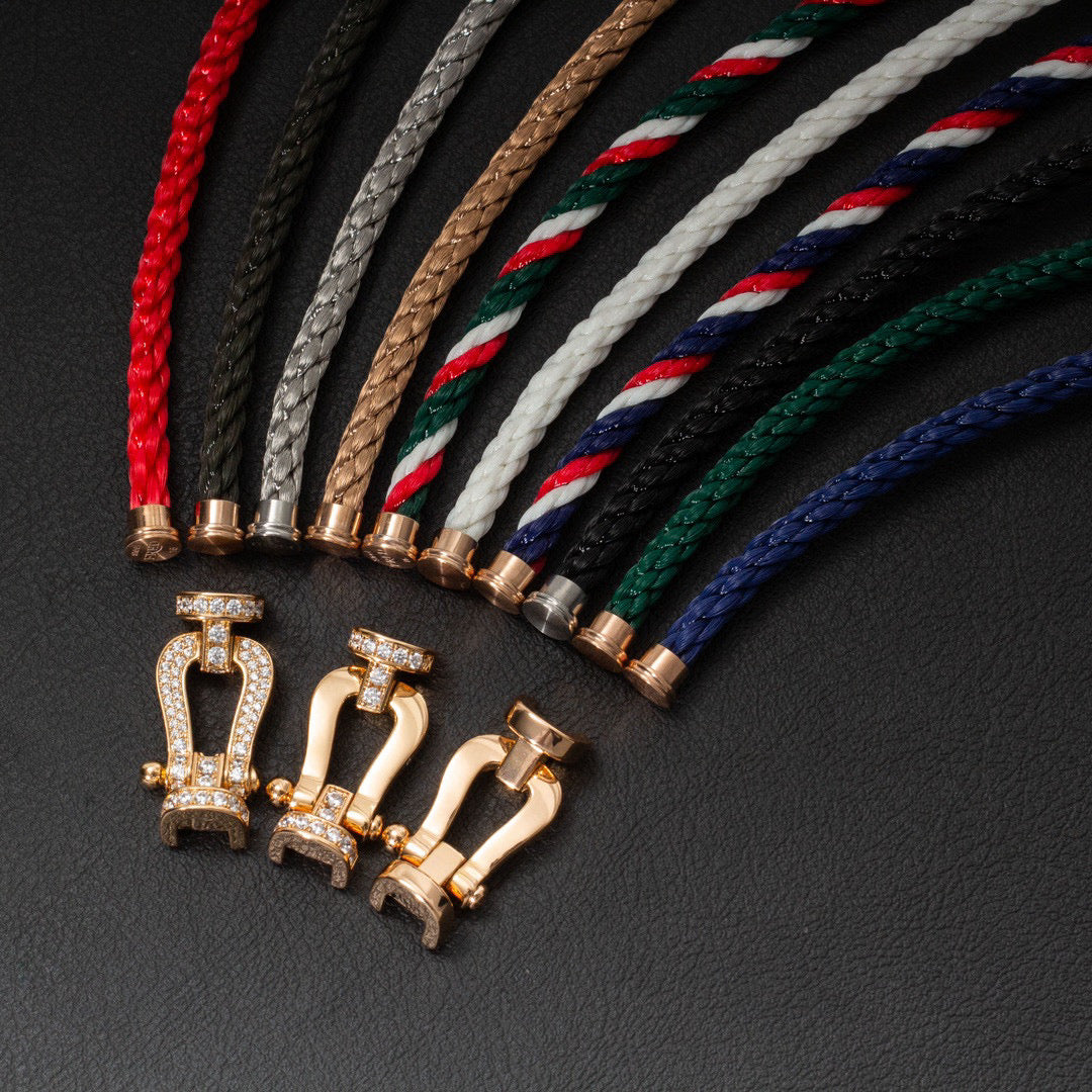 [Vicky]FORCE LARGE HORSESHOE NO DIAMOND BRACELET ROSE GOLD