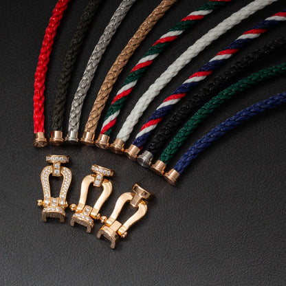 [Vicky]FORCE LARGE HORSESHOE NO DIAMOND BRACELET ROSE GOLD