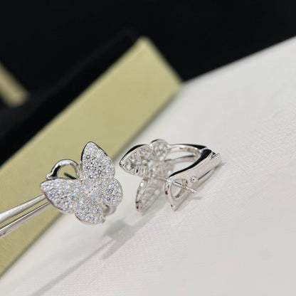 [Vicky]BUTTERFLY ALL DIAMOND EARRINGS