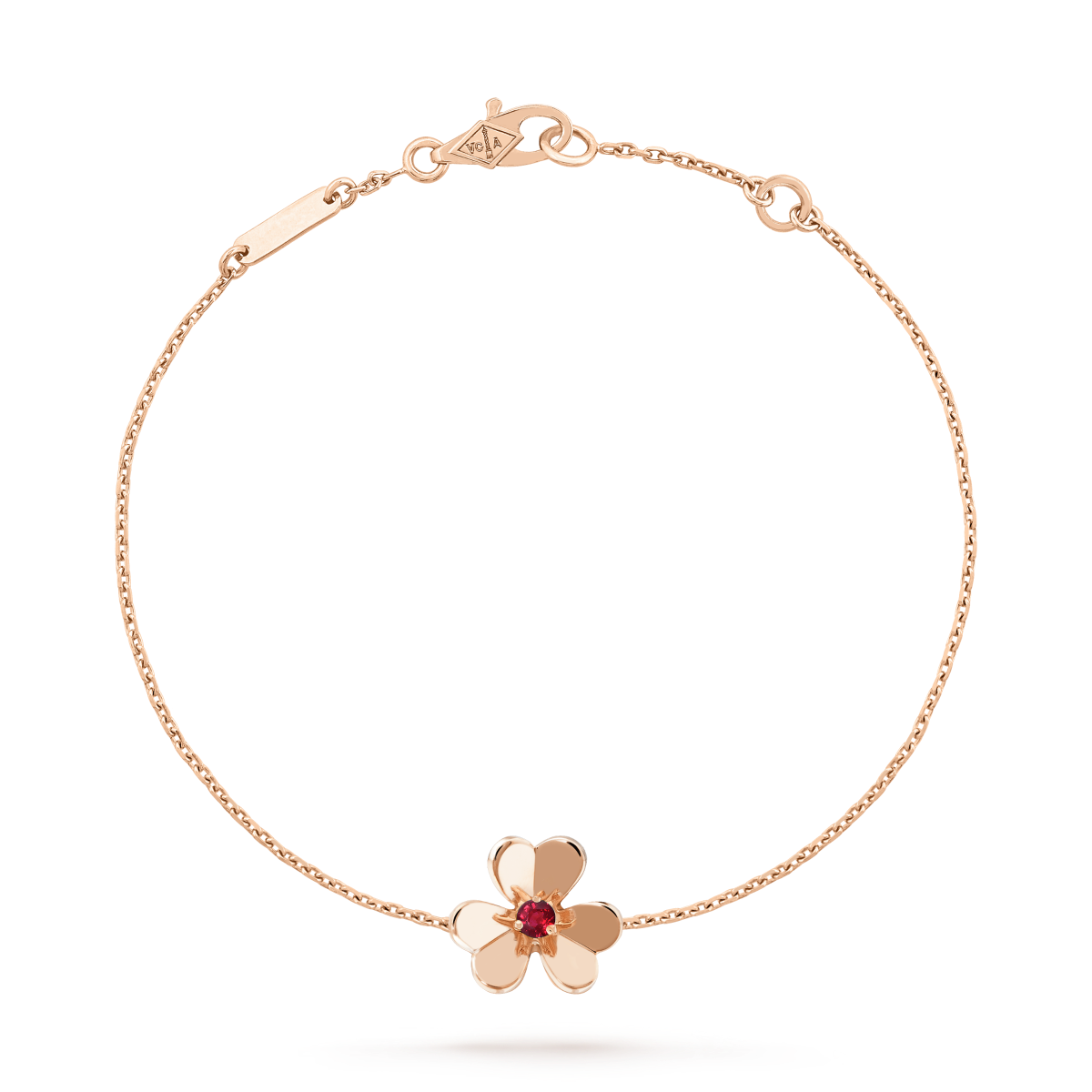 [Vicky]FRIVOLE GOLD BLUME ROSA MALACHIT ARMBAND