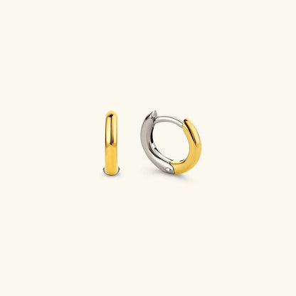 [Royal Vicky]Ingrid Two Tone Hoop Earring