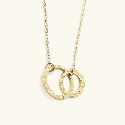 [Royal Vicky]Isabelle Gold Hoop Necklace