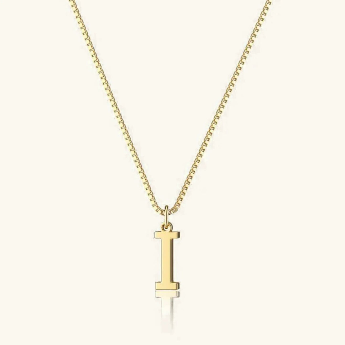 [Royal Vicky]Therese Letter Initial Gold Necklace