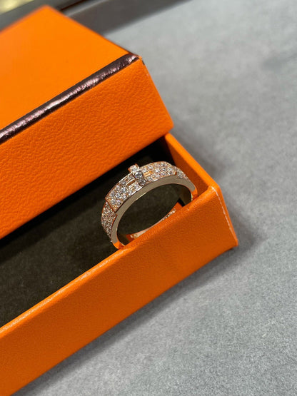 [Vicky]KELLY PINK GOLD DIAMOND RING