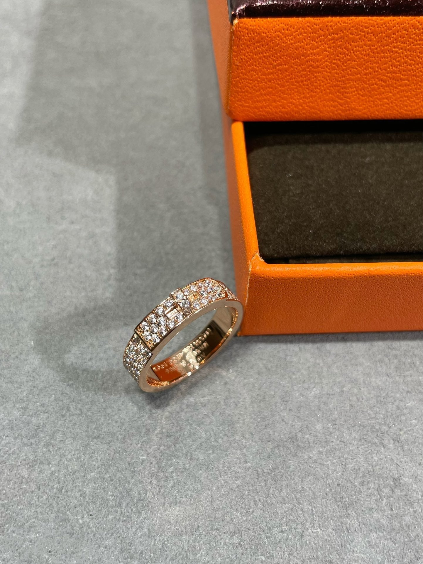 [Vicky]KELLY PINK GOLD DIAMOND RING