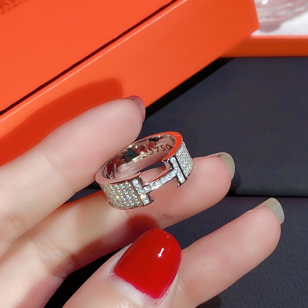 [Vicky]H RING FULL DIAMOND