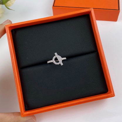 [Vicky]ECHAPPEE RING SILVER DIAMOND