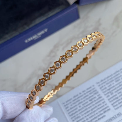 [Vicky]BEE LOVE GOLD BRACELET FULL DIAMOND