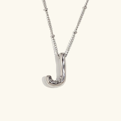 [Royal Vicky]Balloon Gold Initial Necklace