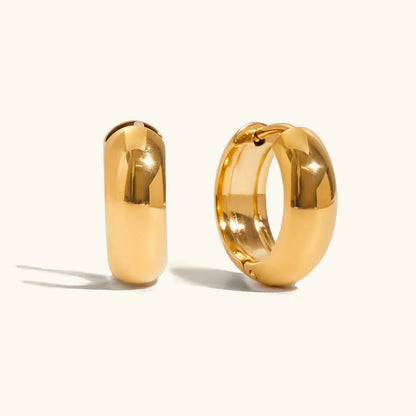 [Royal Vicky]Clarabelle Staple Gold Hoops Bundle