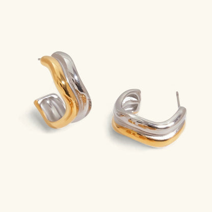 [Royal Vicky]Double Curve Hoops