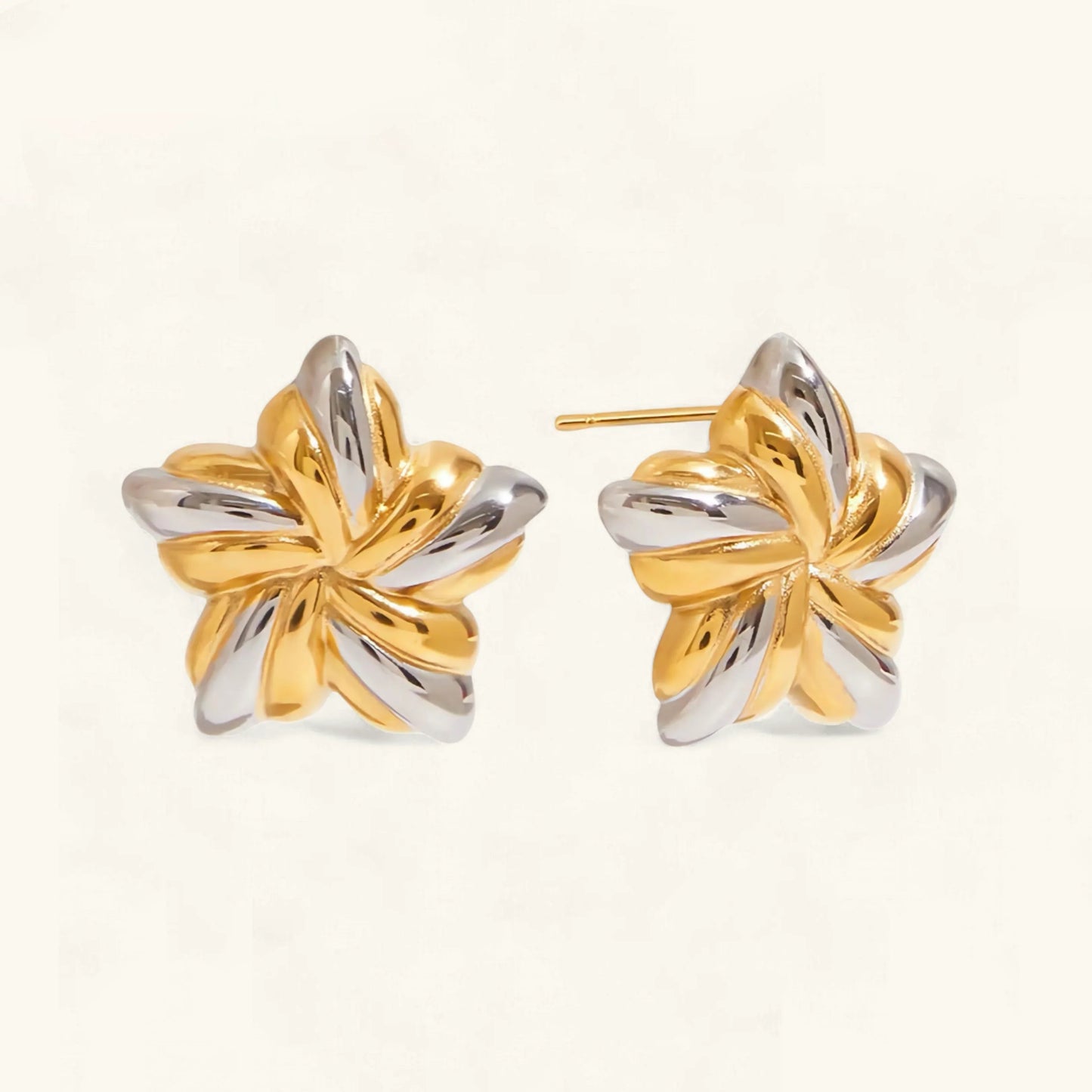 [Royal Vicky]Thymes Gold Star Earrings