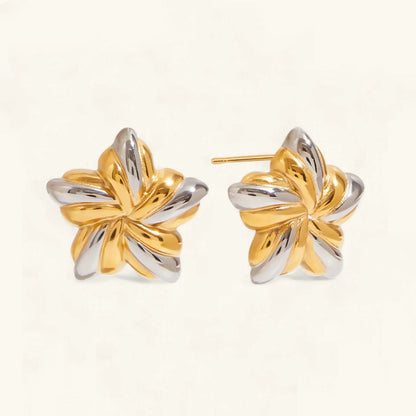 [Royal Vicky]Thymes Gold Star Earrings