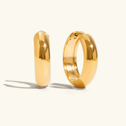 [Royal Vicky]Clarabelle Staple Gold Hoops Bundle