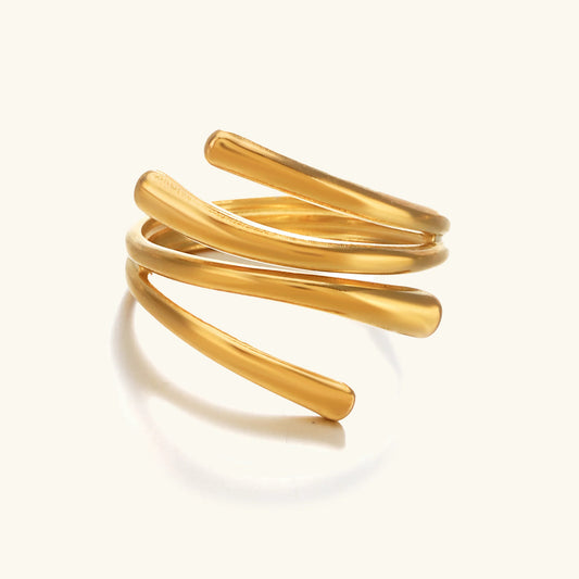 [Royal Vicky]Shay Contemporary Gold Ring