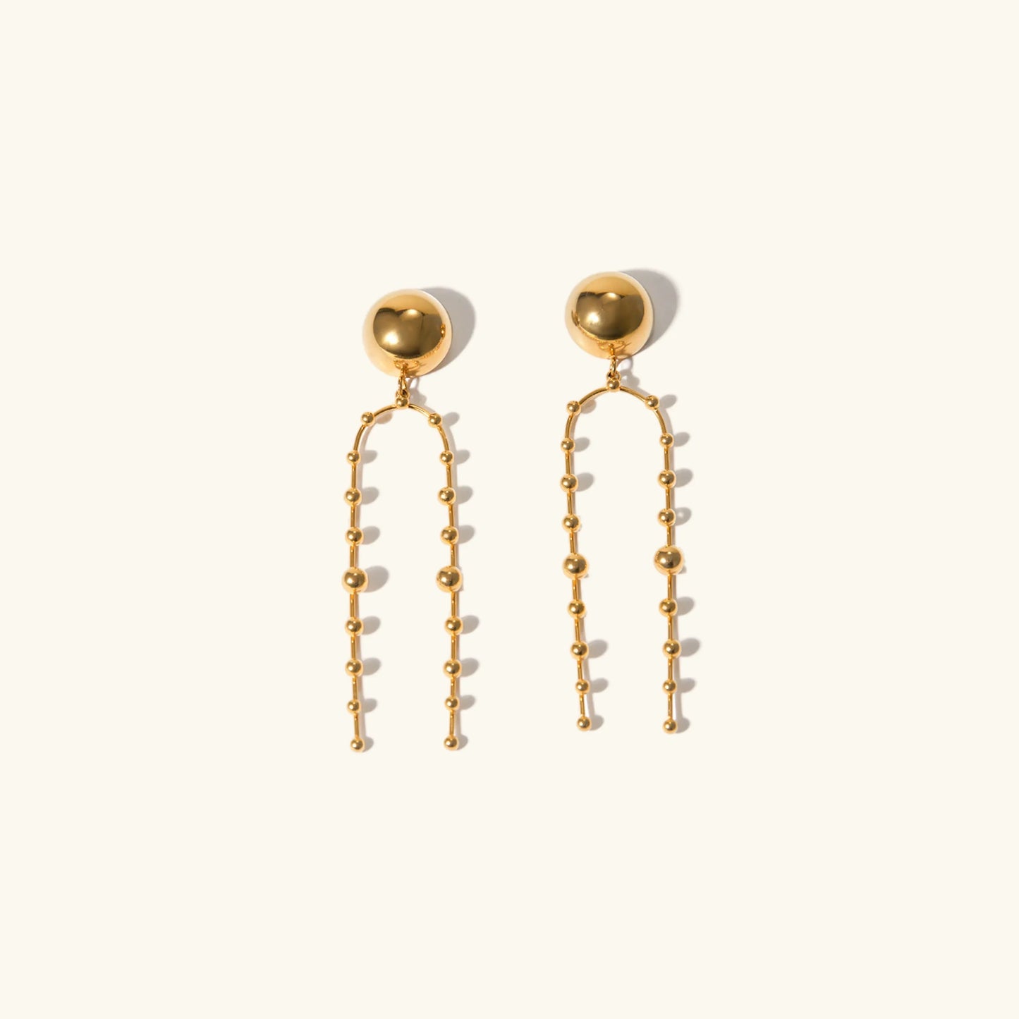 [Royal Vicky]Amabel Gold Earrings