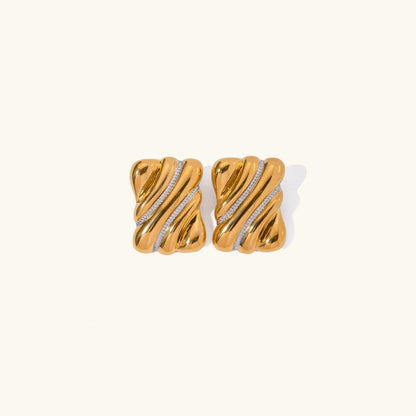 [Royal Vicky]Pippa Gold Earrings