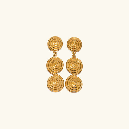 [Royal Vicky]Marielle Gold Earrings