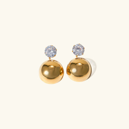 [Royal Vicky]Gretta Gold Earrings