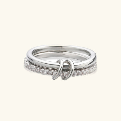 [Royal Vicky]Adela Stacked Diamond Ring