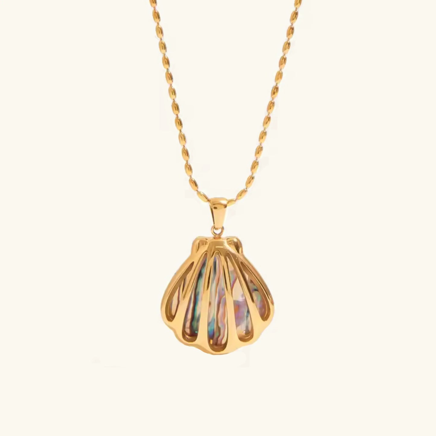 [Royal Vicky]Nixie Gold Seashell Pendant