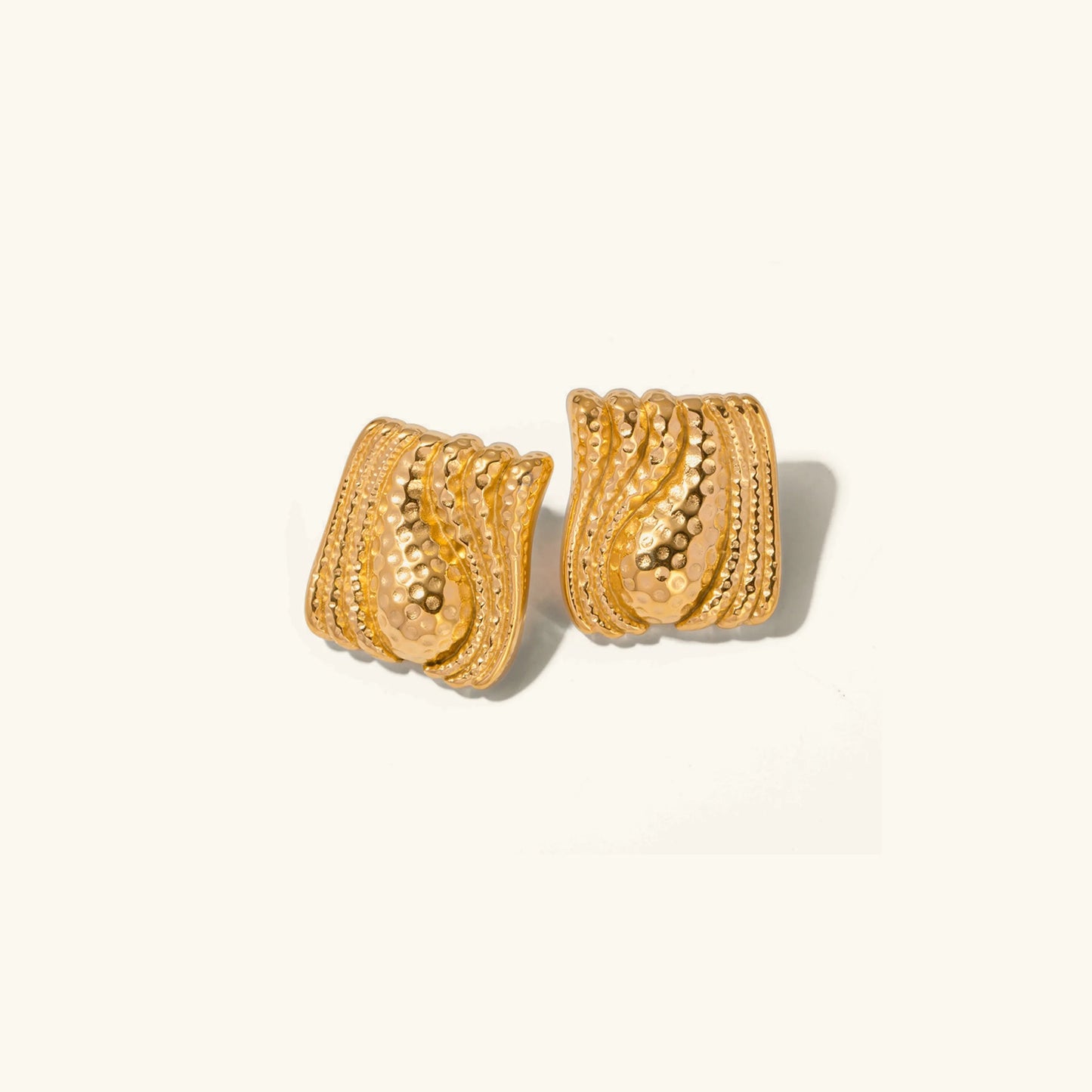 [Royal Vicky]Marigold Gold Earrings