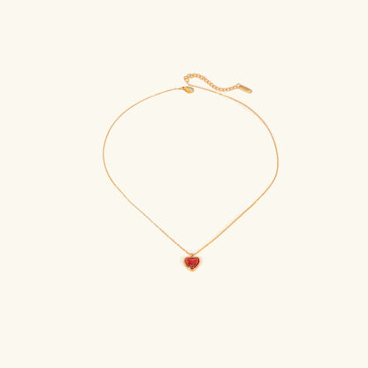 [Royal Vicky]Cecily Gold Heart Necklace