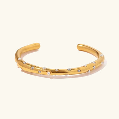[Royal Vicky]Corisande Gold Bangle