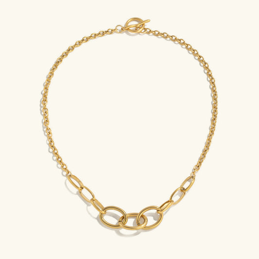 [Royal Vicky]Renelle Gold Chain Necklace