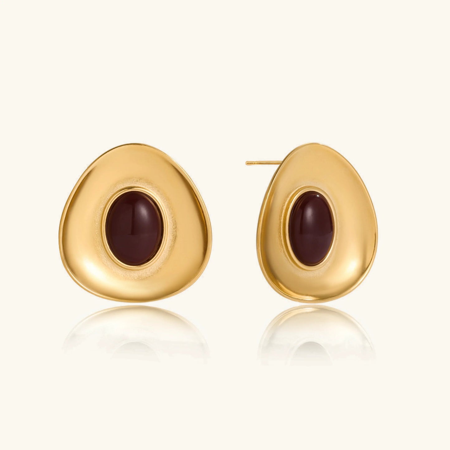 [Royal Vicky]Orissa Gold Enamel Earrings