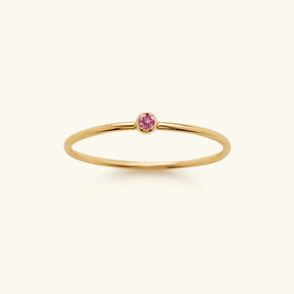 [Royal Vicky]Amelia Birthstone Stacker Ring