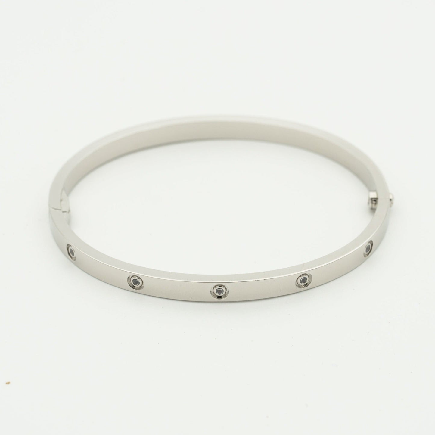 [Vicky]LOVE BRACELET 3.65MM 10 DIAMONDS