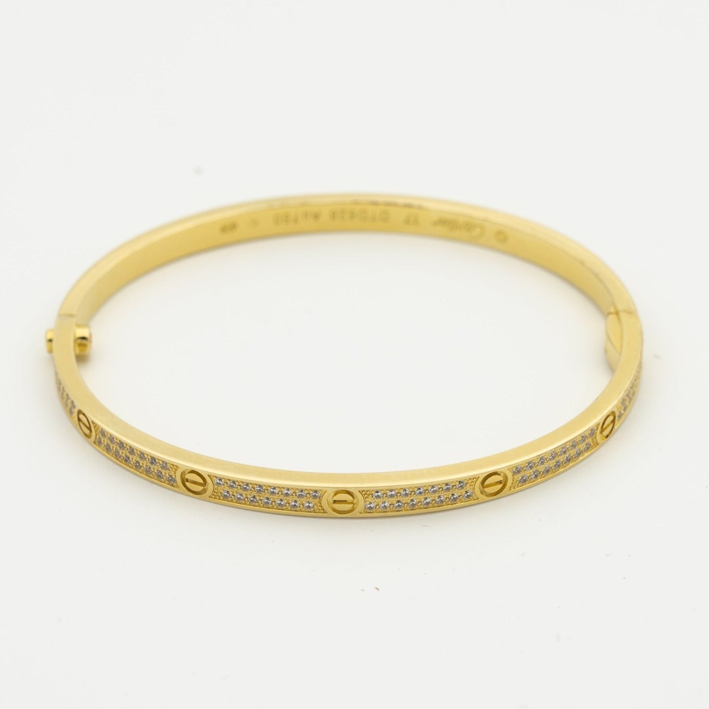 [Vicky]LOVE BRACELET 3.65MM DIAMOND-PAVED