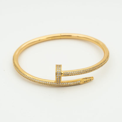 [Vicky]JUSTE BRACELET 3.5MM ALL DIAMONDS