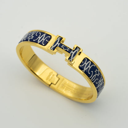 [Vicky]H BRACELET BLACK MULTICOLOR