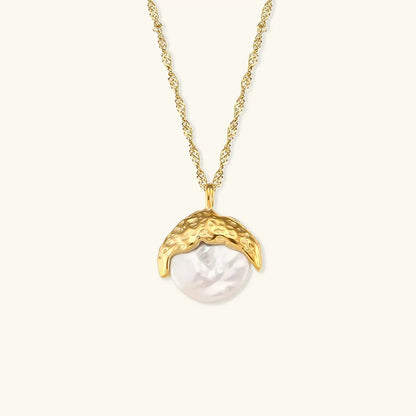 [Royal Vicky]Kimberly Pearl Necklace