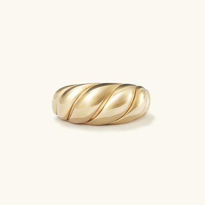 [Royal Vicky]Lorelei Gold Croissant Ring