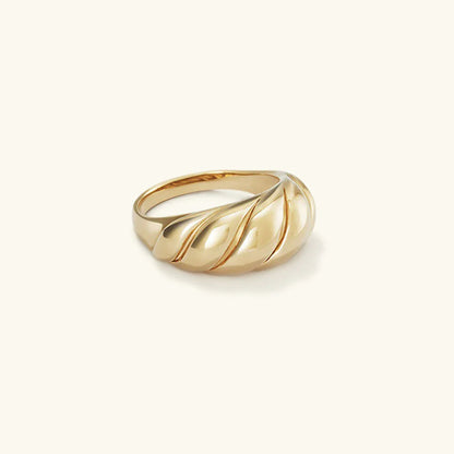 [Royal Vicky]Lorelei Gold Croissant Ring