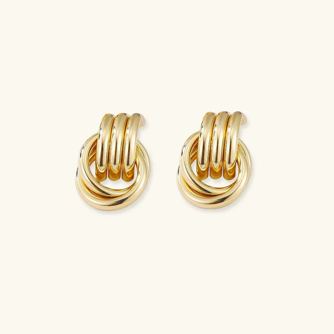 [Royal Vicky]Luna Layered Hoop Earrings