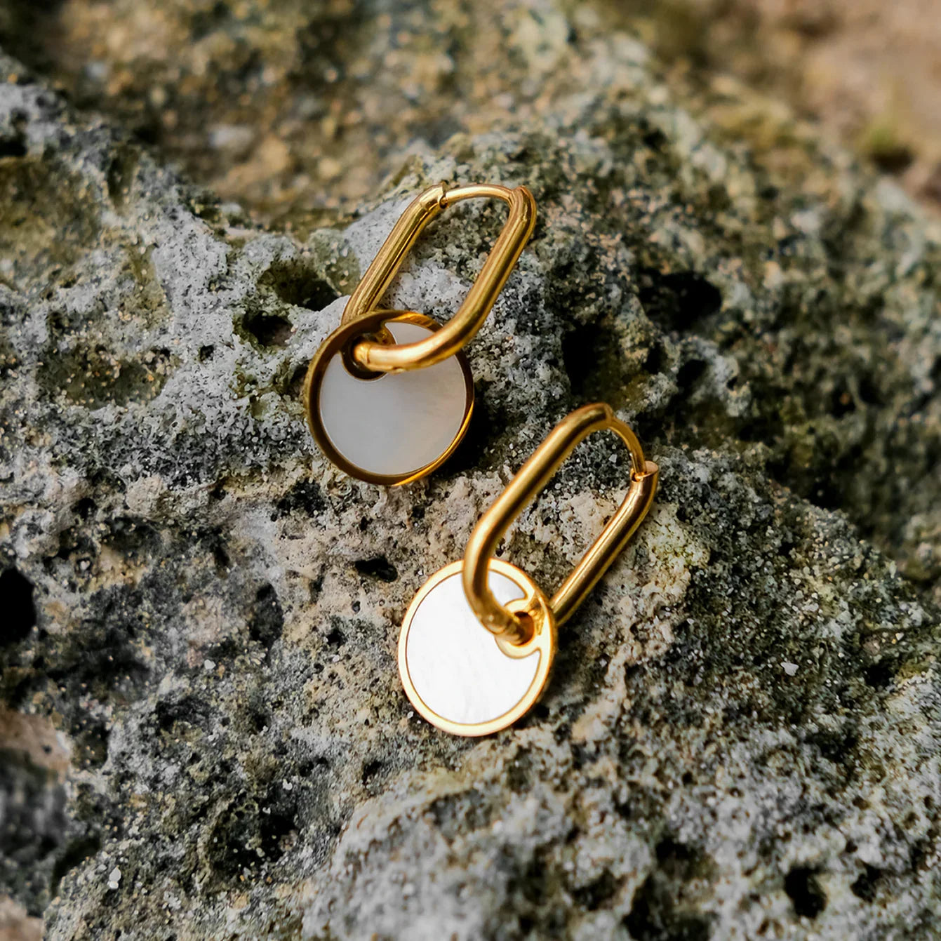 [Royal Vicky]Lora Gold Earrings