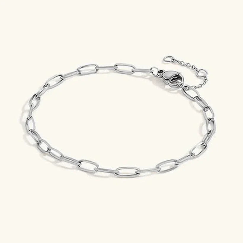 [Royal Vicky]Maybelle Gold Paperclip Chain Bracelet